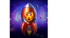 Paparan rasmi Rocket Blast Megaways oleh Pragmatic Play